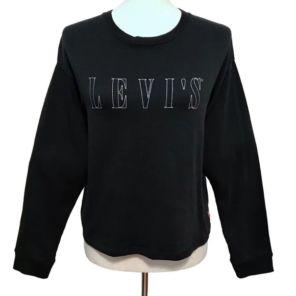 Levi's NWT Long Sleeves Graphic Tee Women XS - Picture 1 of 9